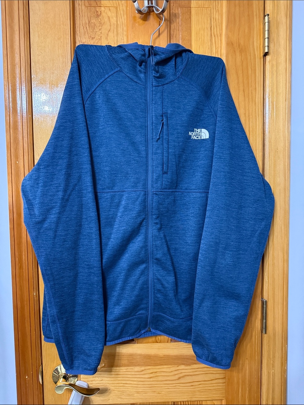 The North Face Men’s Navy Full-Zip Hoodie Jacket